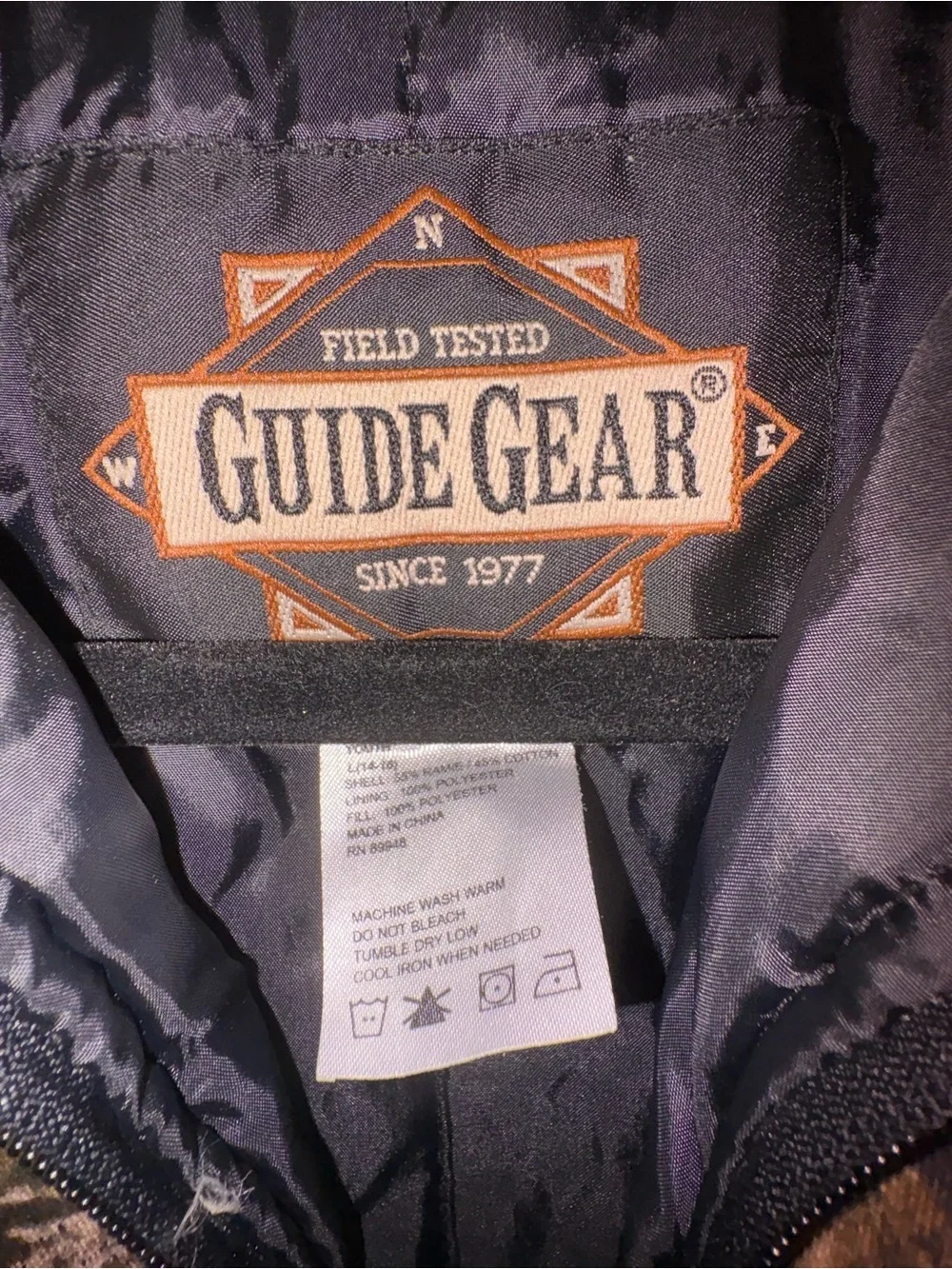 Realtree boys insulated